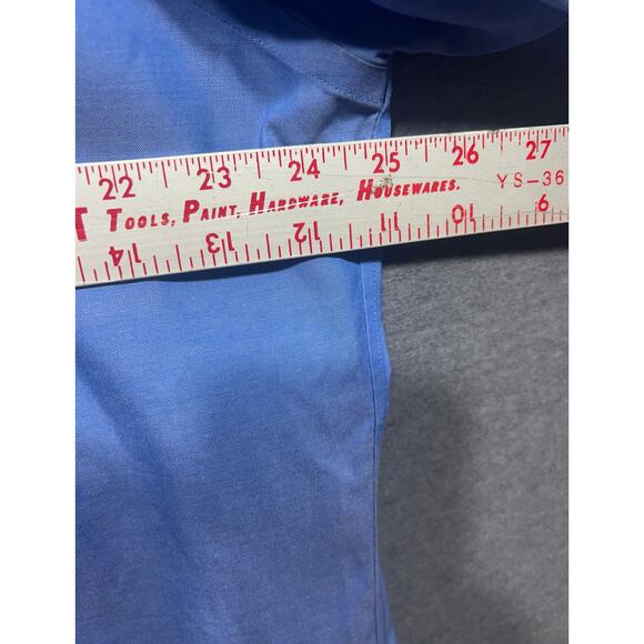 Brooks Brothers Traditional Fit Non-Iron Mens Dress Shirt Blue Size 16.5 - Picture 8 of 11